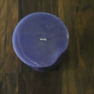 Purple Scented Candle
